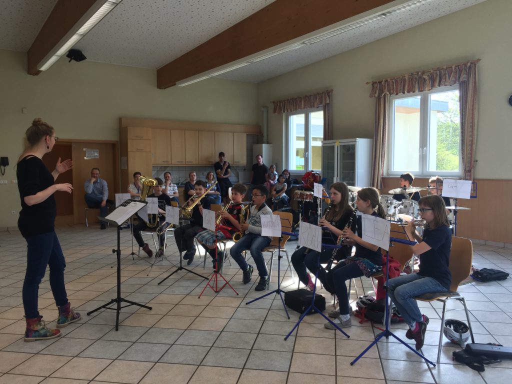 Start des Vororchesters