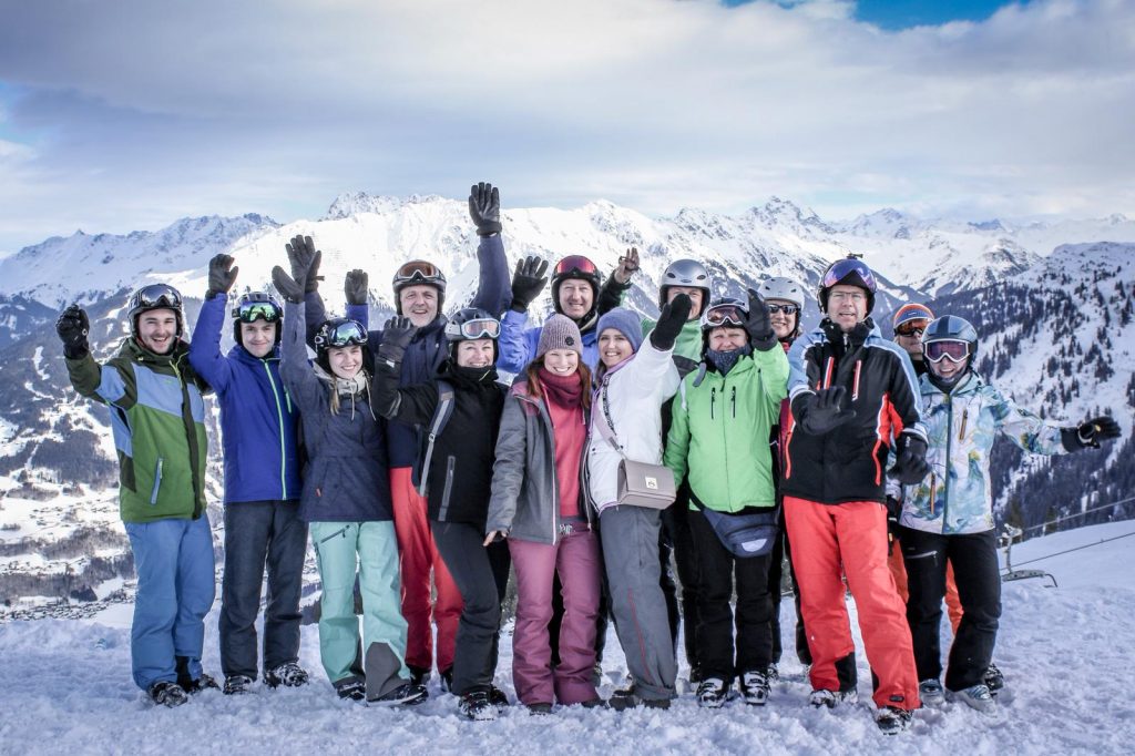 Skiwochenende bei strahlendem Sonnenschein!